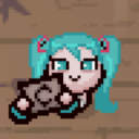 Hatsune Miku beggar