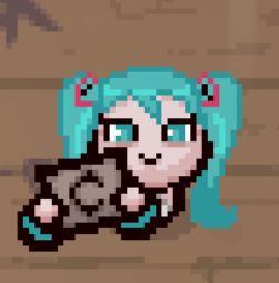 Hatsune Miku beggar