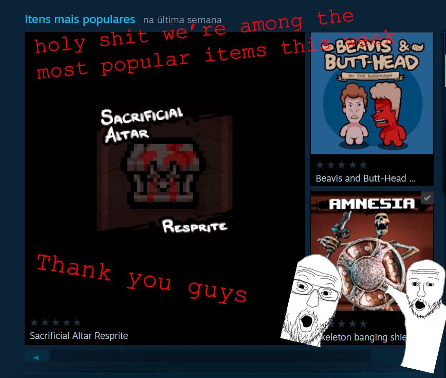 Skeleton banging shield over bad pill — screenshot 1