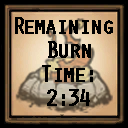 Fire Remaining Burn Time