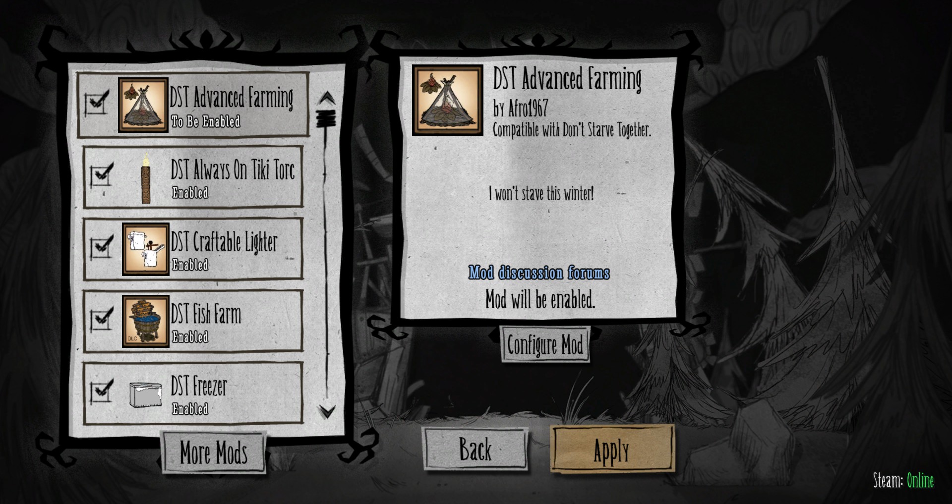 DST Advanced Farming — screenshot 1