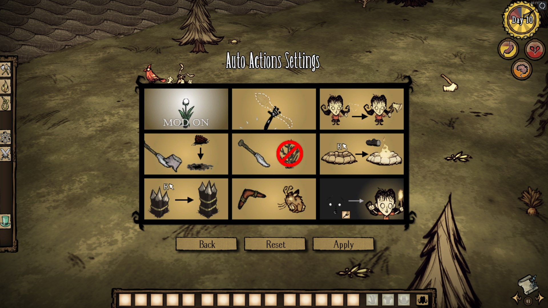 Auto Actions – Full client mod — screenshot 1