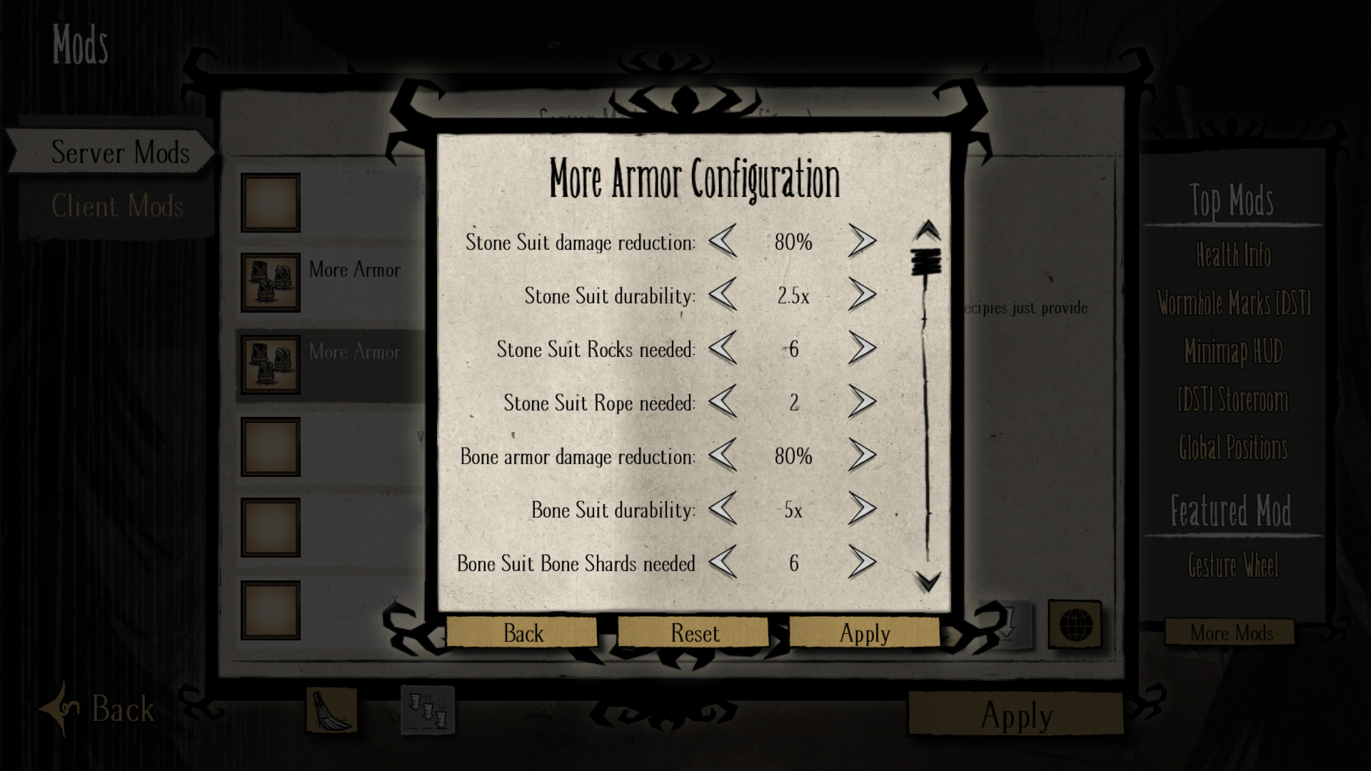More Armor — screenshot 2