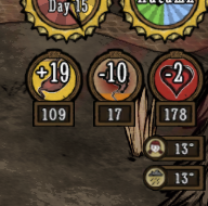 Stat Change Display — screenshot 1