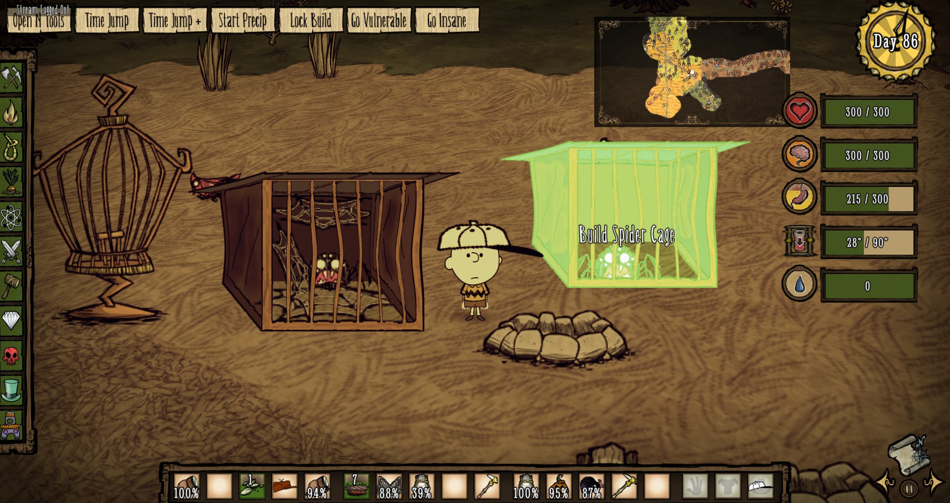 DST Spider Cage — screenshot 2