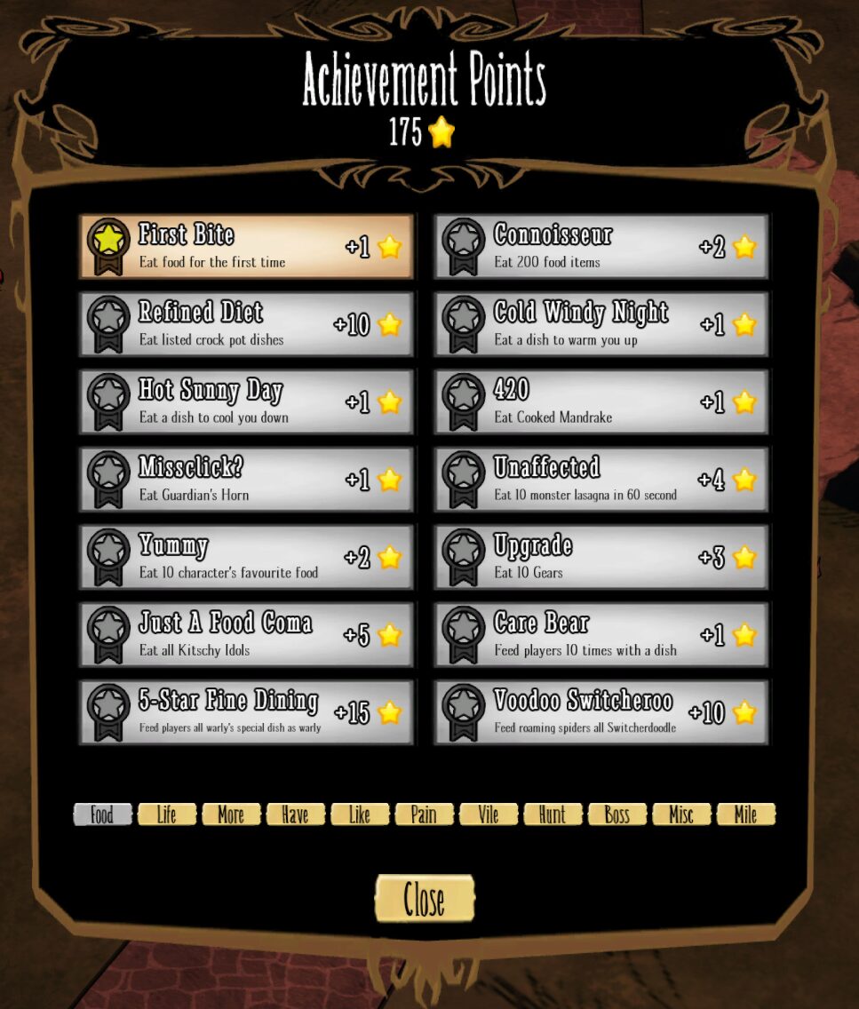 Achievement and Level (2025) — screenshot 1