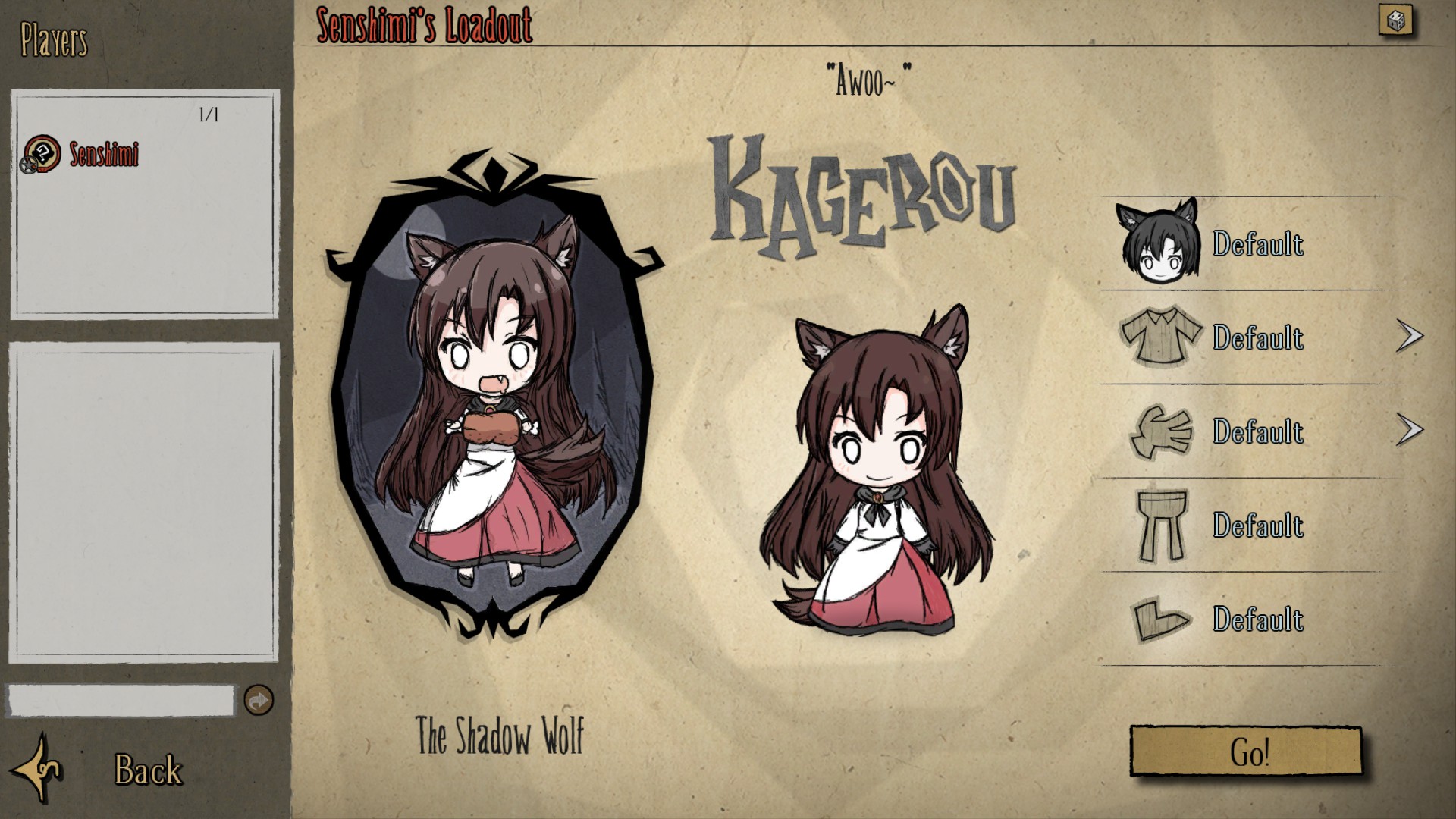 Kagerou Imaizumi | Touhou Project (Outdated) — screenshot 2