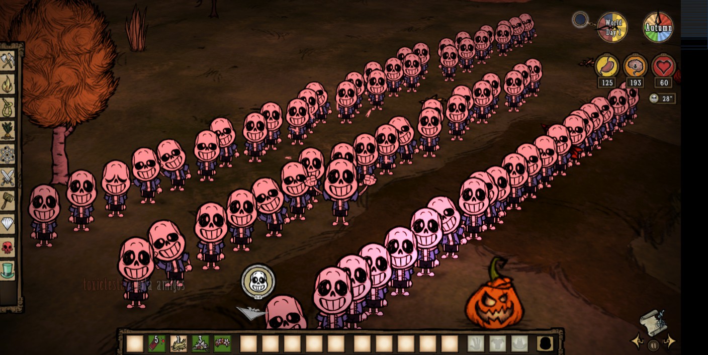 sans the skeleton (New Sprite) — screenshot 3