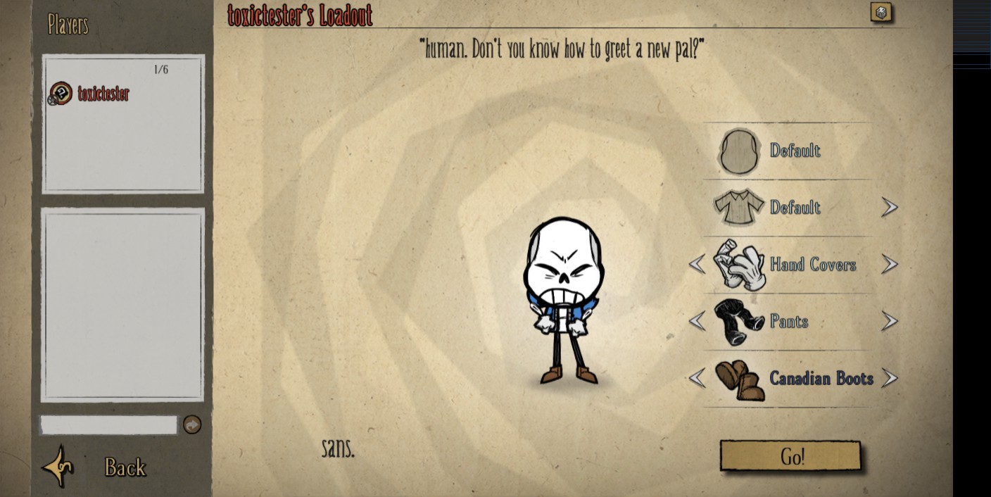 sans the skeleton (New Sprite) — screenshot 5