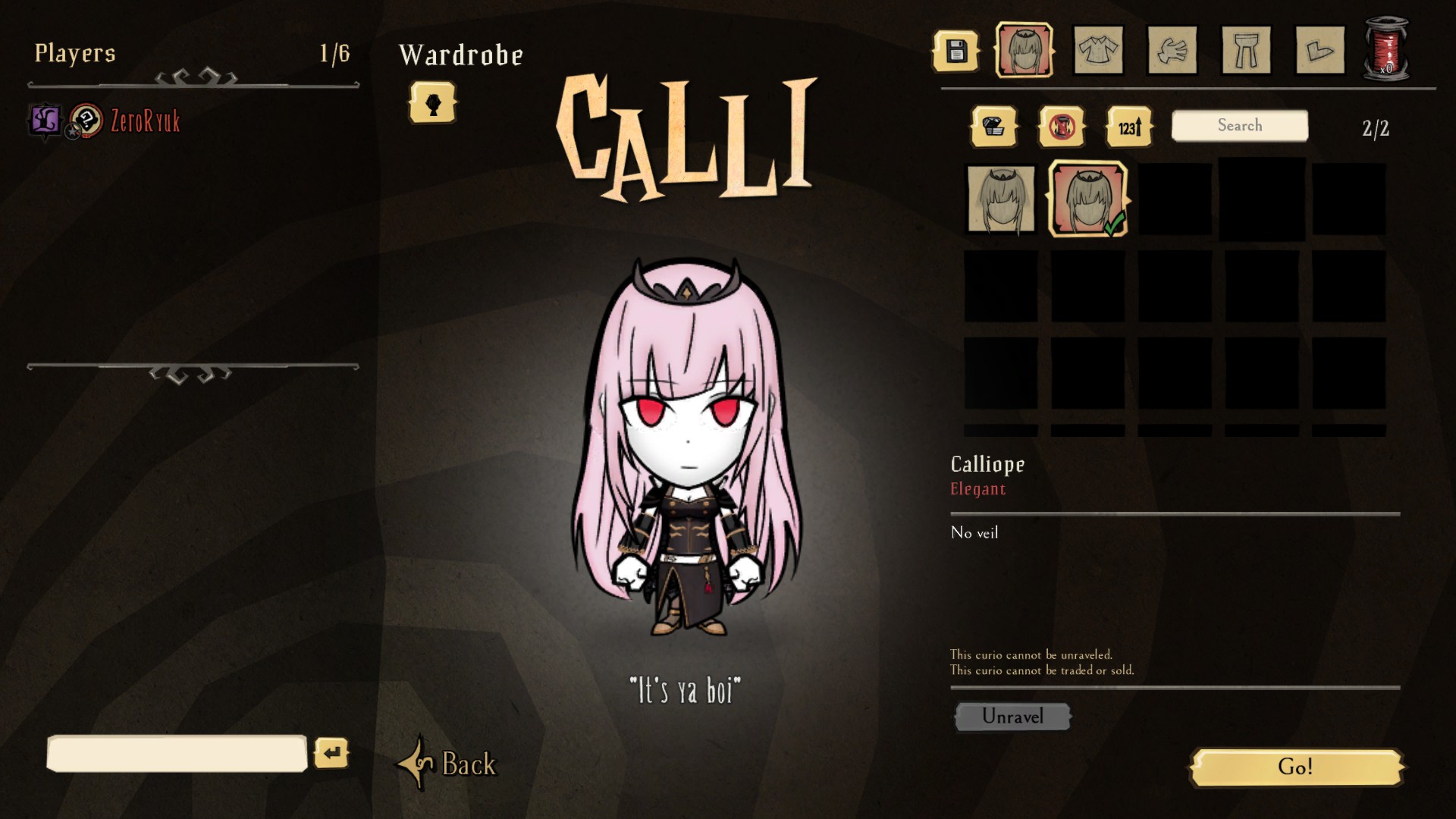 Calliope Mori — screenshot 2