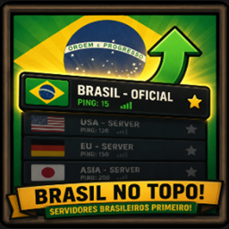 Brasil (BR) Servers no Topo