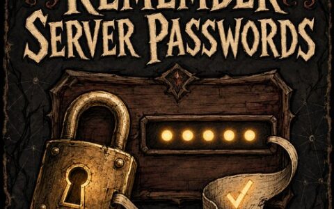 Remember Server Passwords