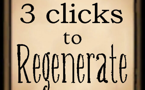 Do Rollback, Don’t Regen