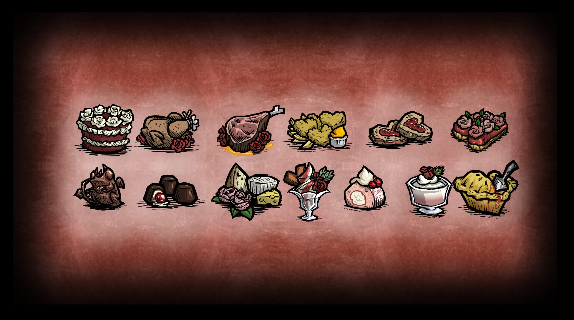 Valentine’s day Theme Foods & Items — screenshot 2