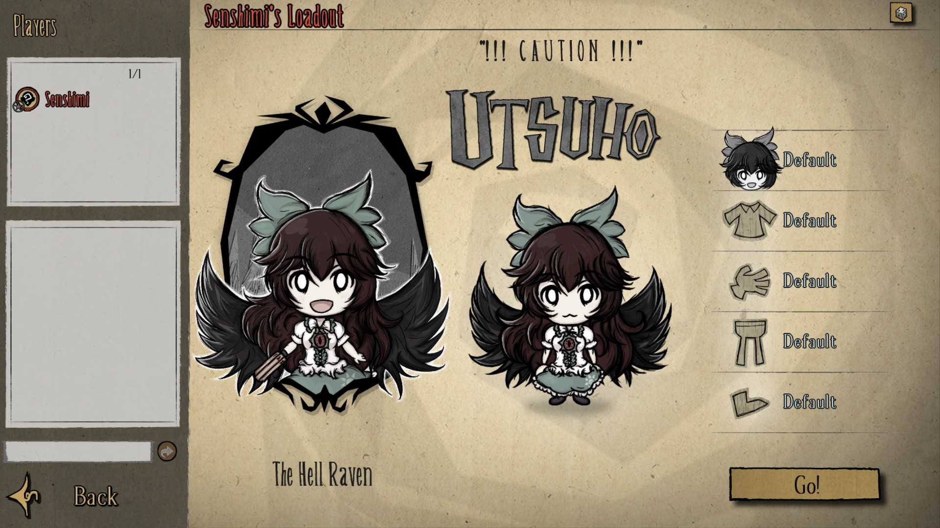 Utsuho Reiuji | Touhou Project (Outdated) — screenshot 2