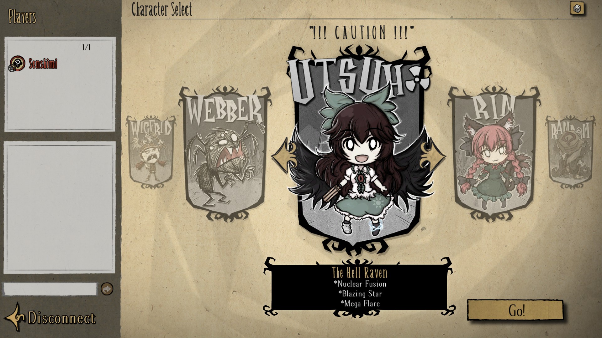 Utsuho Reiuji | Touhou Project (Outdated) — screenshot 1