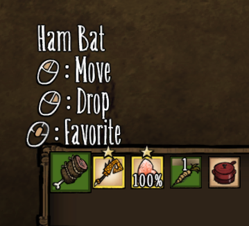 Favorite Items — screenshot 1