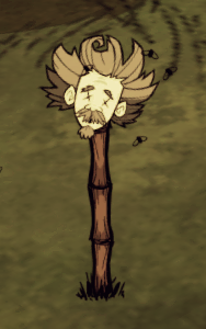 wagstaff head on a stick