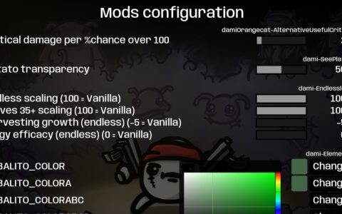 Mod Options