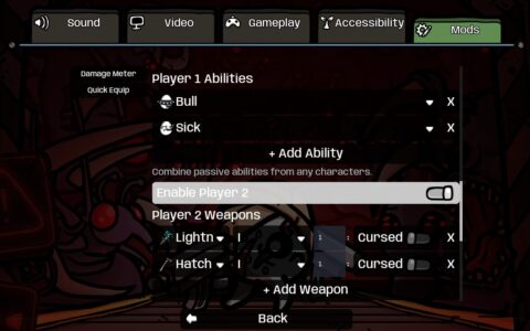 Mod Options