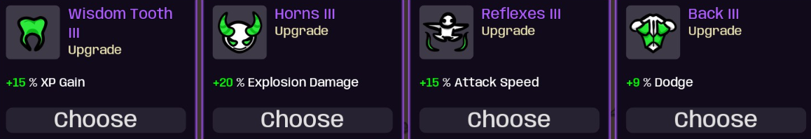 Secondary Stat Upgrades — screenshot 2
