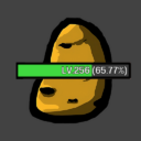 Display EXP Percentage on EXP Bar