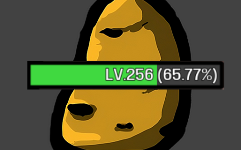 Display EXP Percentage on EXP Bar