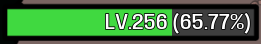 Display EXP Percentage on EXP Bar — screenshot 2