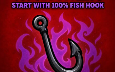 START WITH 1OO% FISHHOOK