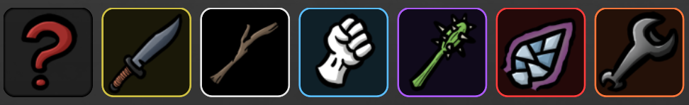 Weapons Progression — screenshot 1
