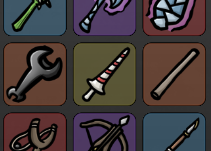 Weapons Progression