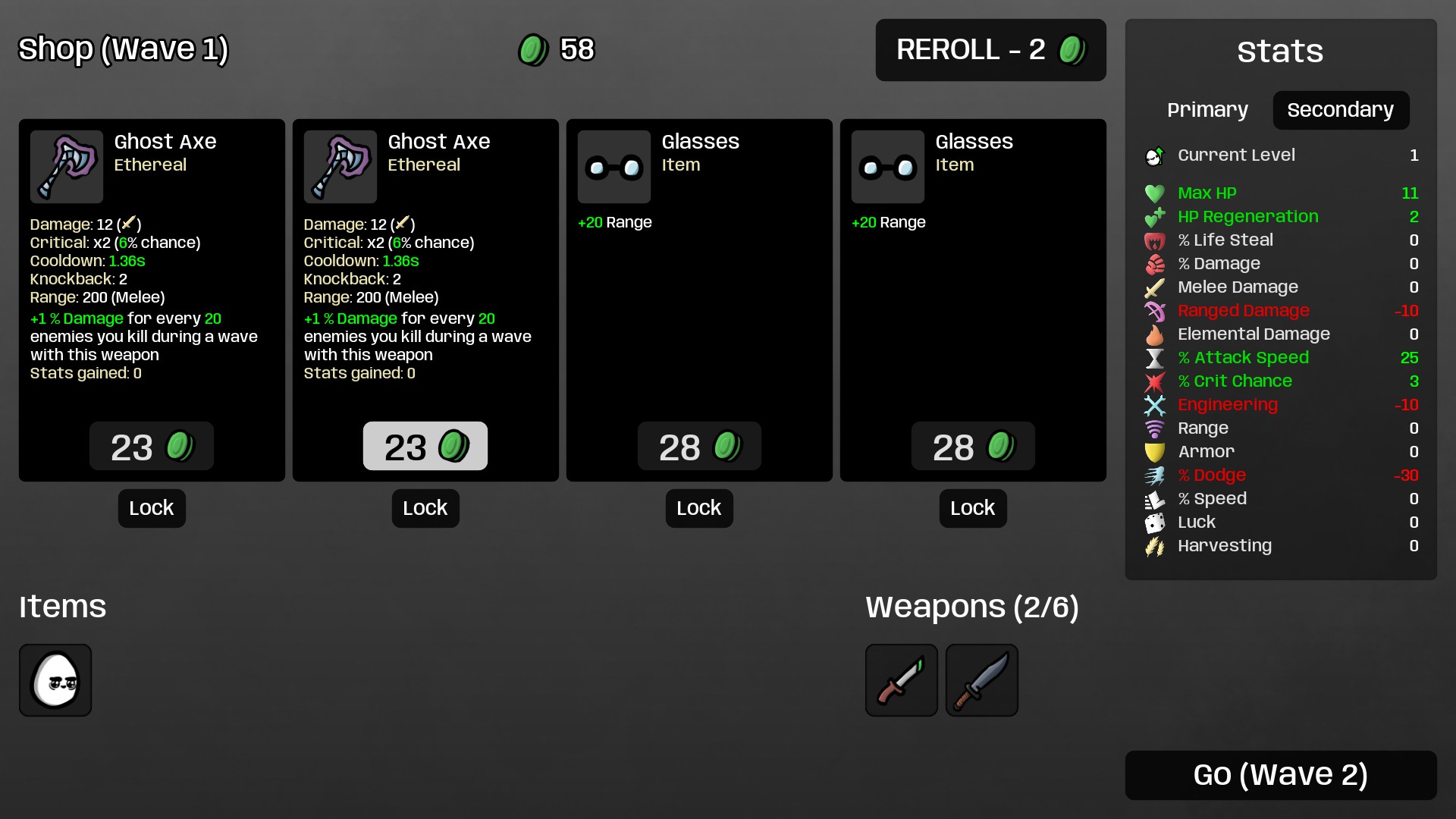 Item Controls — screenshot 3