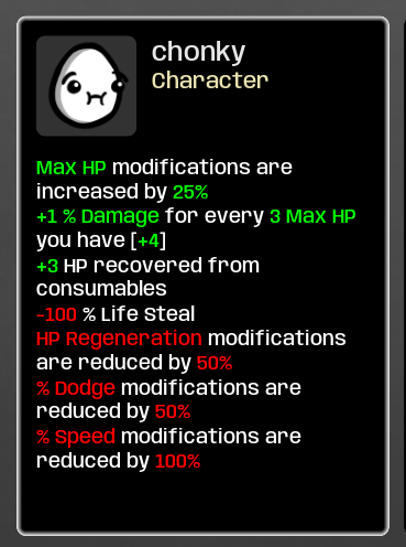 Chonky (Character Rename Example) — screenshot 1