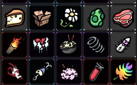 Mod for items selection at the beginning