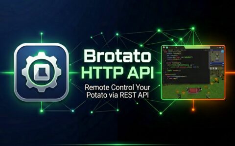 Open up a http server in Brotato!