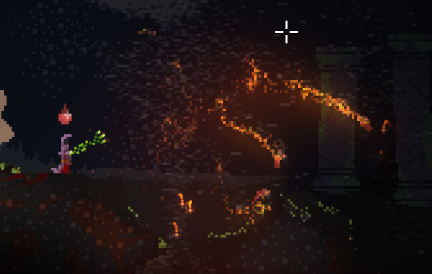 Noita Realistic Particles Behavior Mod — screenshot 2