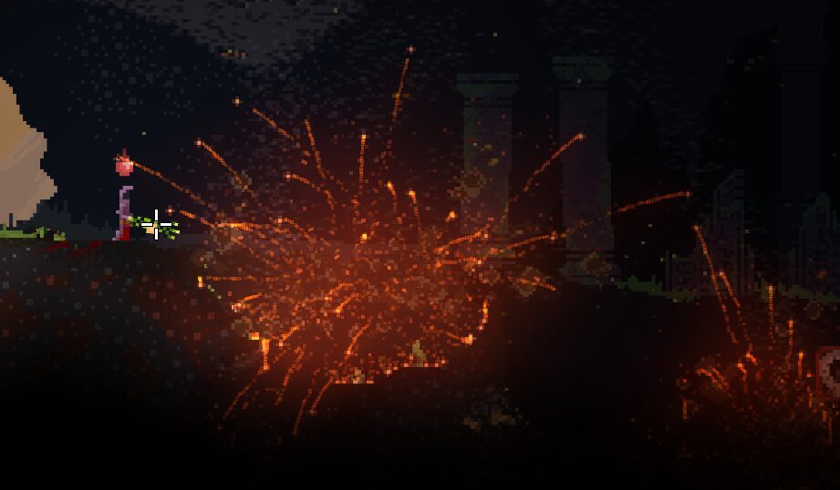 Noita Realistic Particles Behavior Mod — screenshot 3
