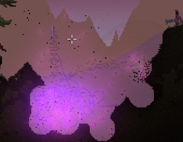 Noita Realistic Particles Behavior Mod — screenshot 7