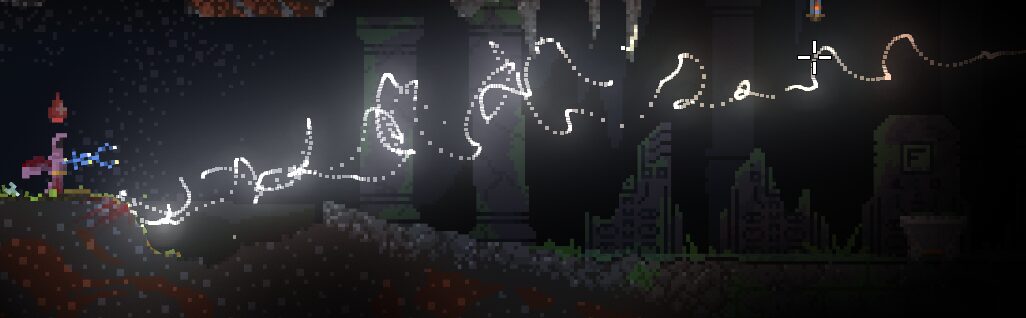 Noita Realistic Particles Behavior Mod — screenshot 10