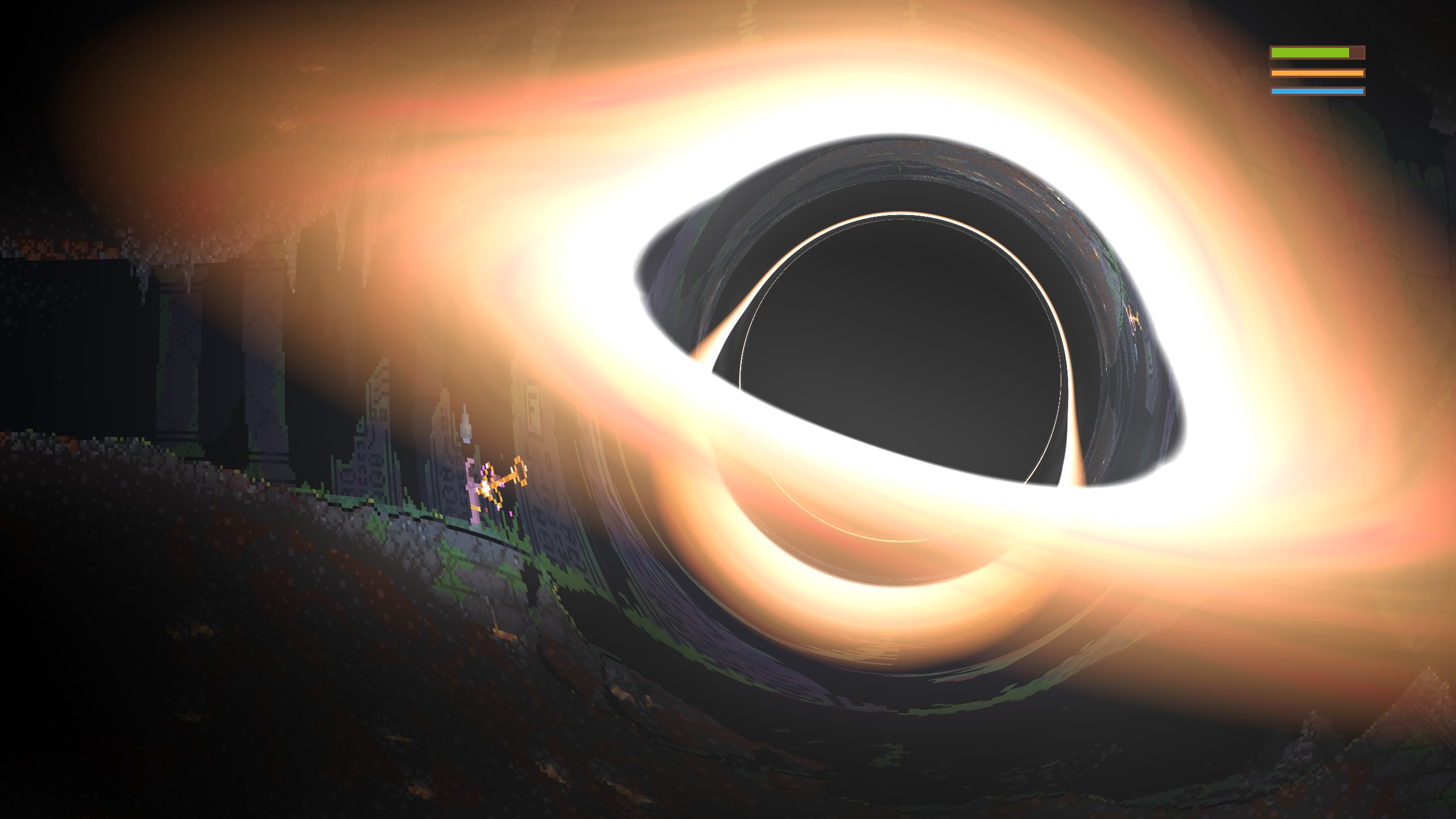 Raytraced Black Holes — screenshot 1
