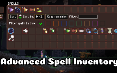 Advanced Spell Inventory
