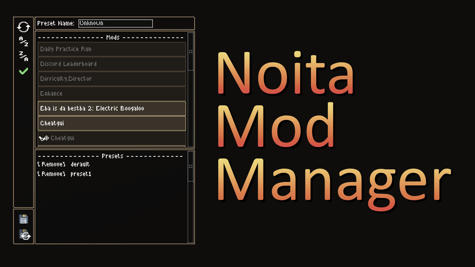 Mod Manager — screenshot 1