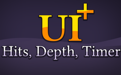 UI: Hits, Timer, Depth