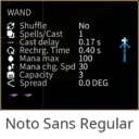 Better font (English)