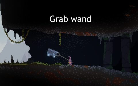 Grab wand
