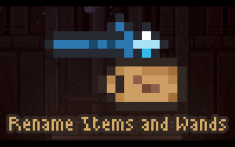 Rename Items and Wands