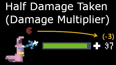 Half Damage Taken