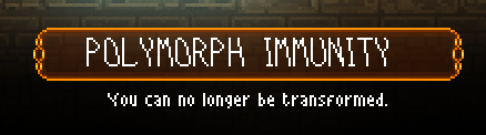 Polymorph Immunity Perk