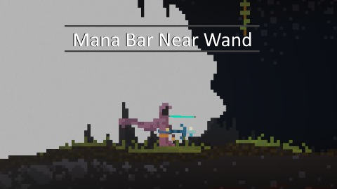 Mana Bar Near Wand