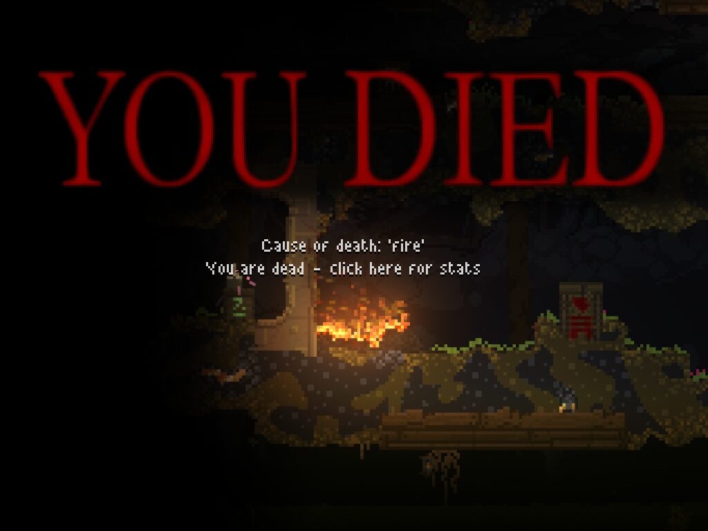 Dark Souls death screen — screenshot 1
